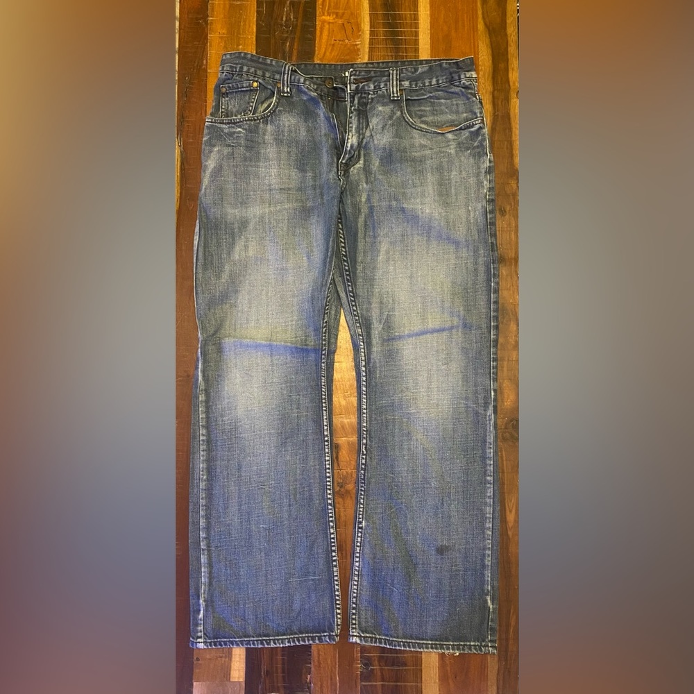 Urban Pipeline Men’s Jeans, Blue. Size: 34 Waist, 32 Length